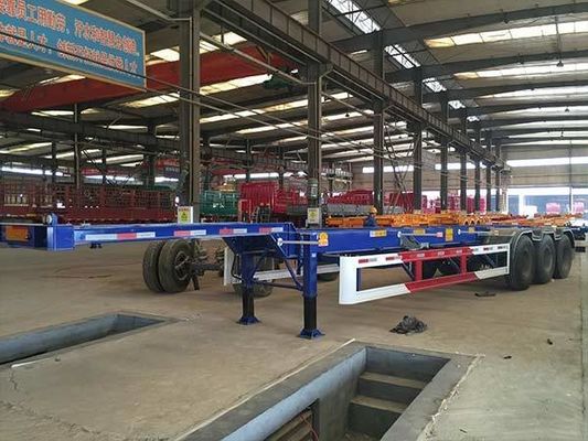 40ft Semi-container Trailer Skelet Type Zwaar vervoer