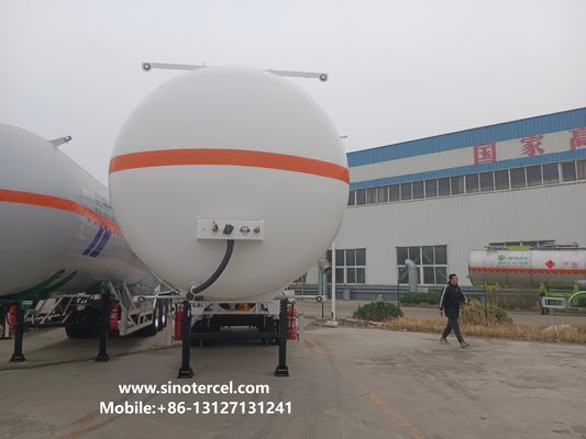 30CBM -60CBM Semi-Tanker Trailer Pentane Semi-Trailer 3 assen