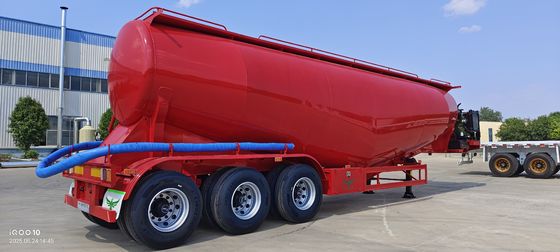 12.00R20 banden-cement bulk aanhangwagen voor zwaar werk en vervoer van 45 100 ton nuttige lading