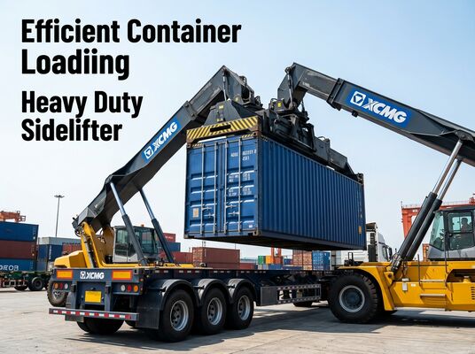Sterkte Staal Chassis Sidelifter met 37 ton Lifting Capacity
