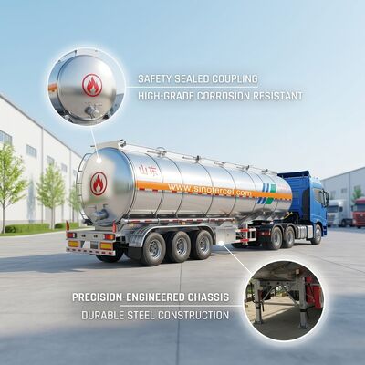 Semi-trailer brandstoftank 35CBM tank Semi-trailer
