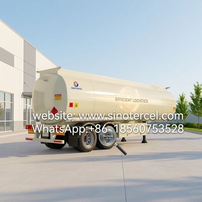 30000L-60000L Lpg Semi-Tanker Trailer 3 Assen Op maat