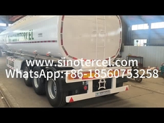 40 60m3 Tank Capaciteit Semi-Trailer Tankwagen met 8.0 Velg 12 stuks